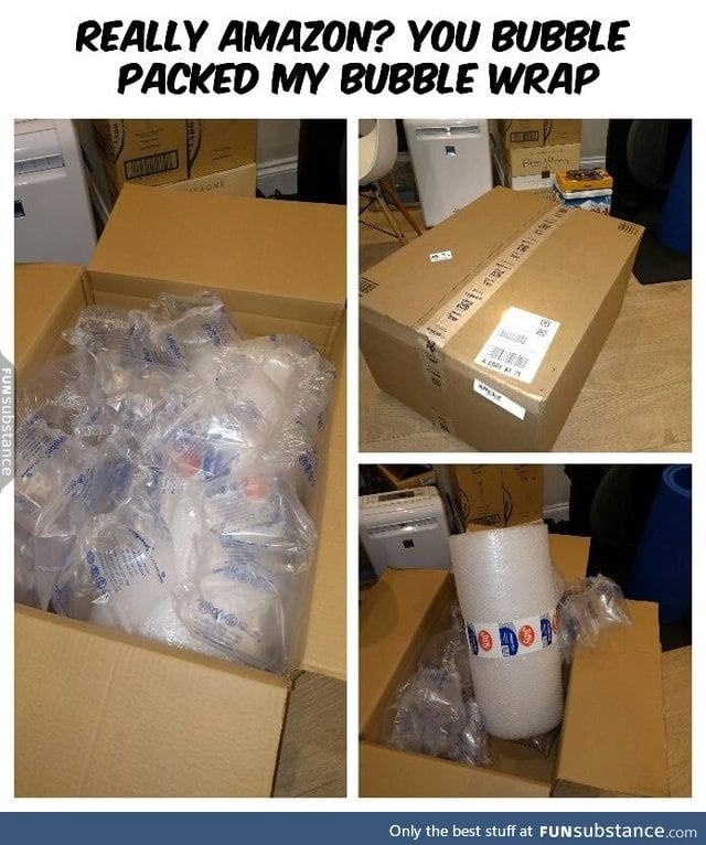 Protecting the bubble wrap