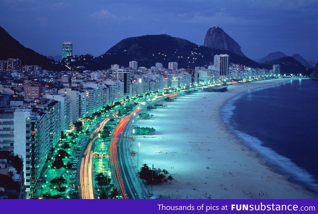 Nighttime in Rio