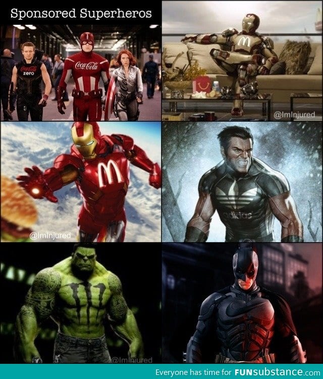 Sponsored Superheroes