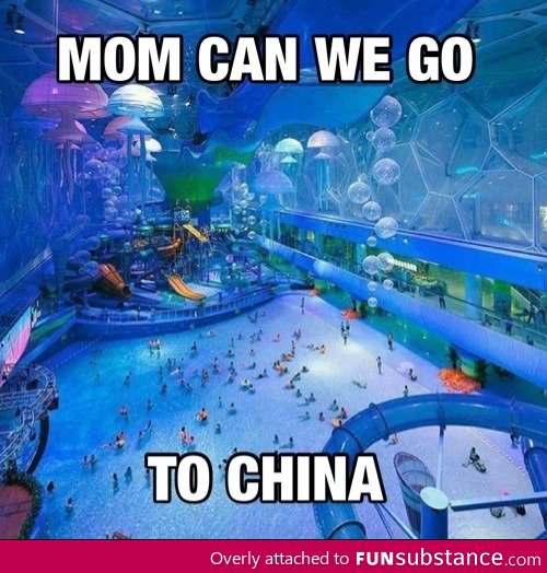 Water park in China