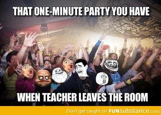 One minute party