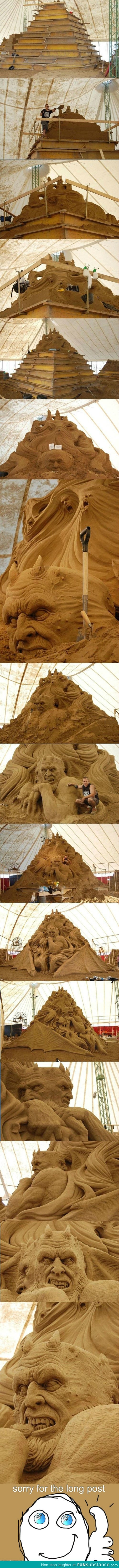Epic Sand Sculpture