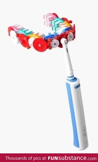 Mega toothbrush