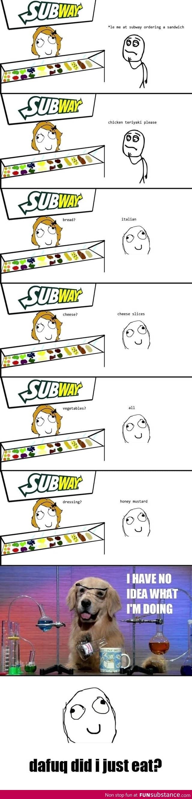 Every Time At Subway