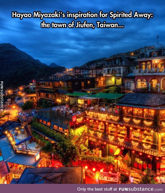 The town of jiufen is really dreamy