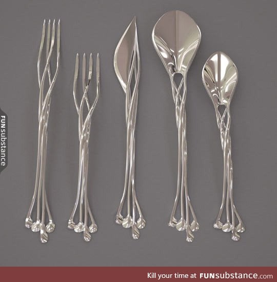 Elven cutlery set