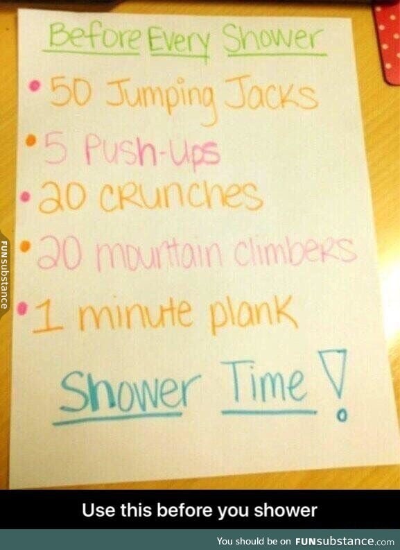 Quick way to stay fit