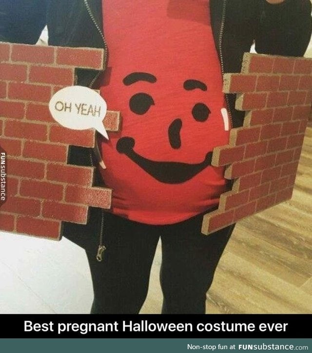 Pregnant Halloween costume