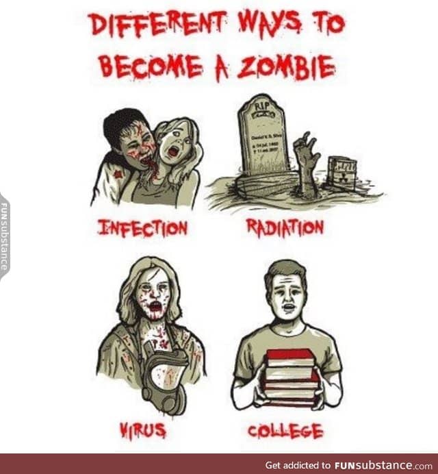How to become a zombie
