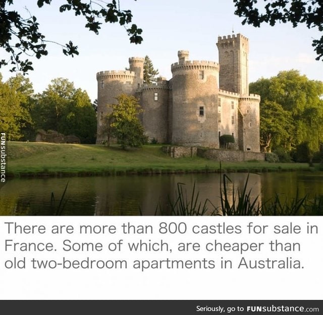 Excuse me while I go buy a castle