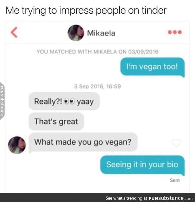 When did you become vegan?