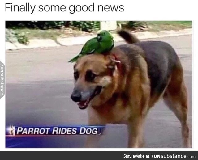 Good news