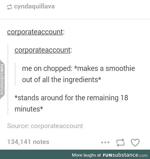 That would be one gross smoothie