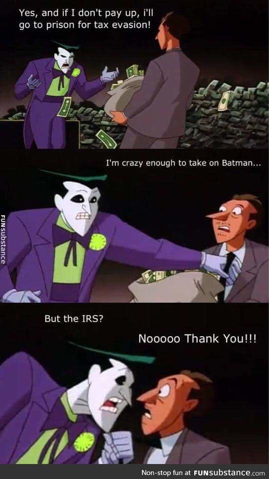 Even the Joker has his limits