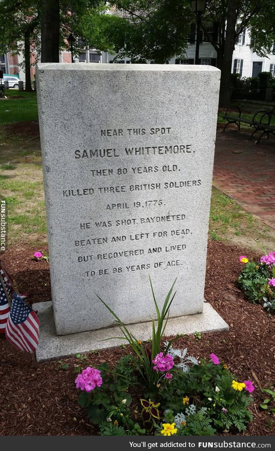 Samuel whittemore, revolutionary and epic