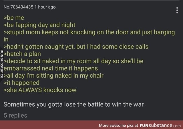 Anon wins the war