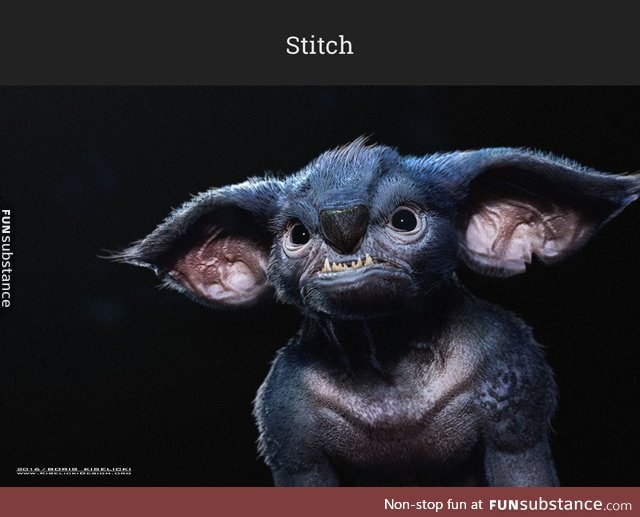 Stitch is real