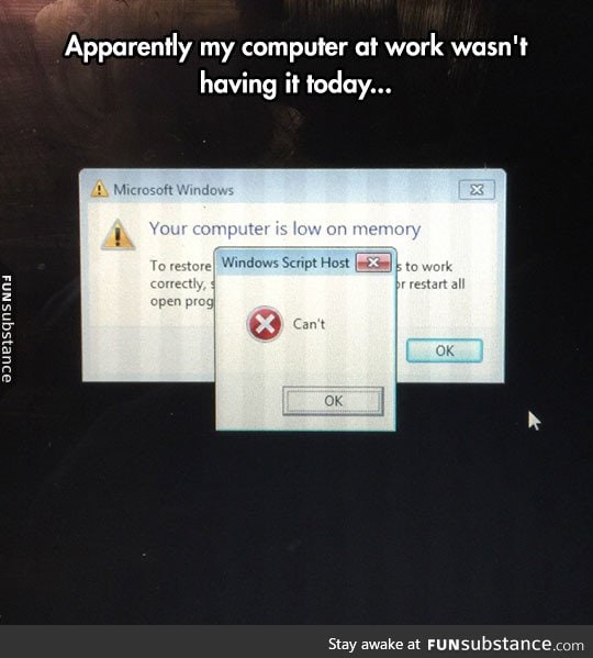 System Error: Windows Can't Even