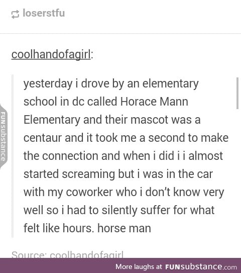 Horse dude