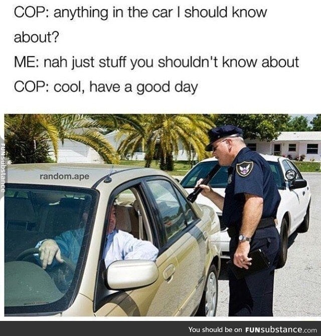 How to deal with cops