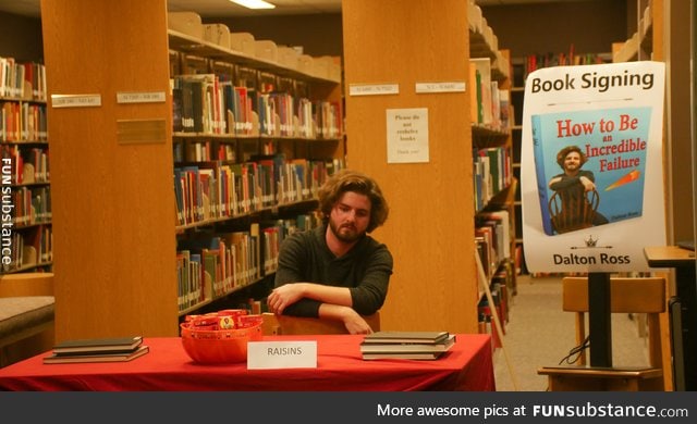 Failed book signing