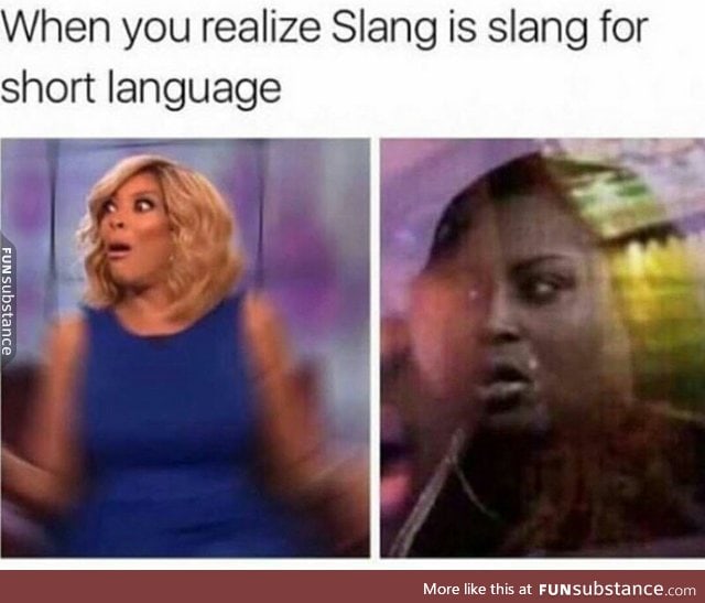 What is slang