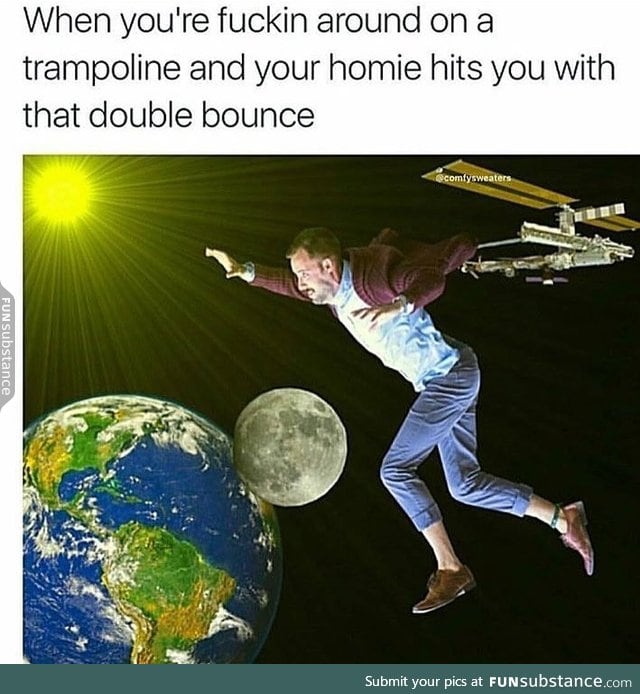 i want a trampoline