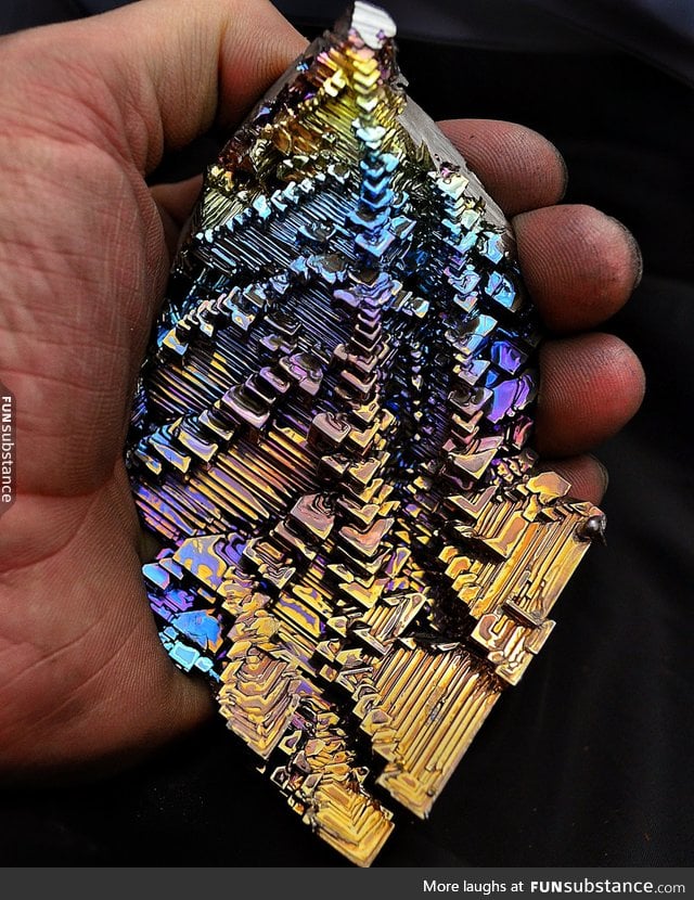 Bismuth fractal