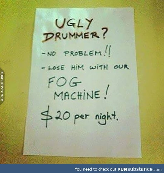 Ugly drummer problems solved