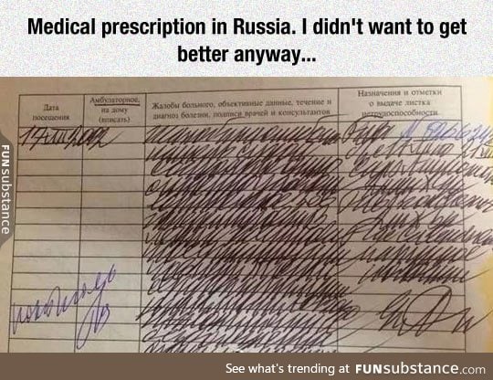 Russian medicine