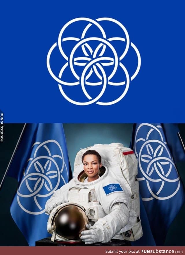 This is the official flag of Earth