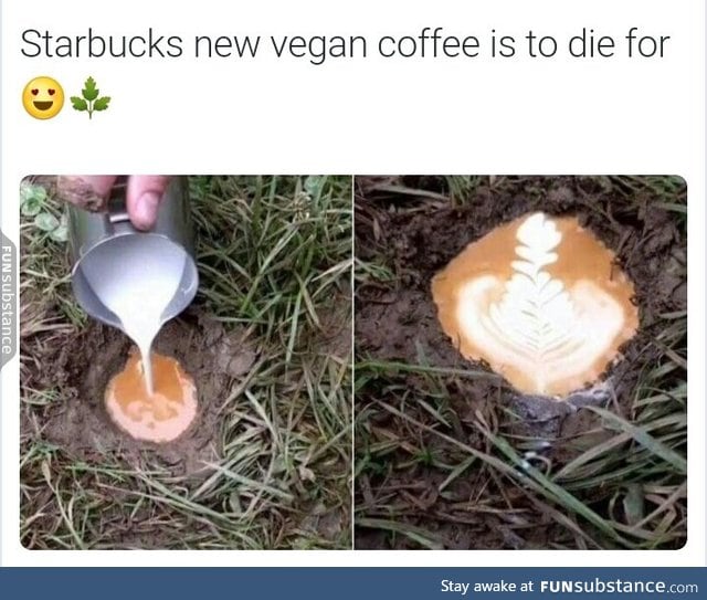 Vegan coffee