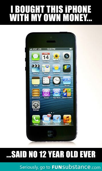 Just bought a new iPhone