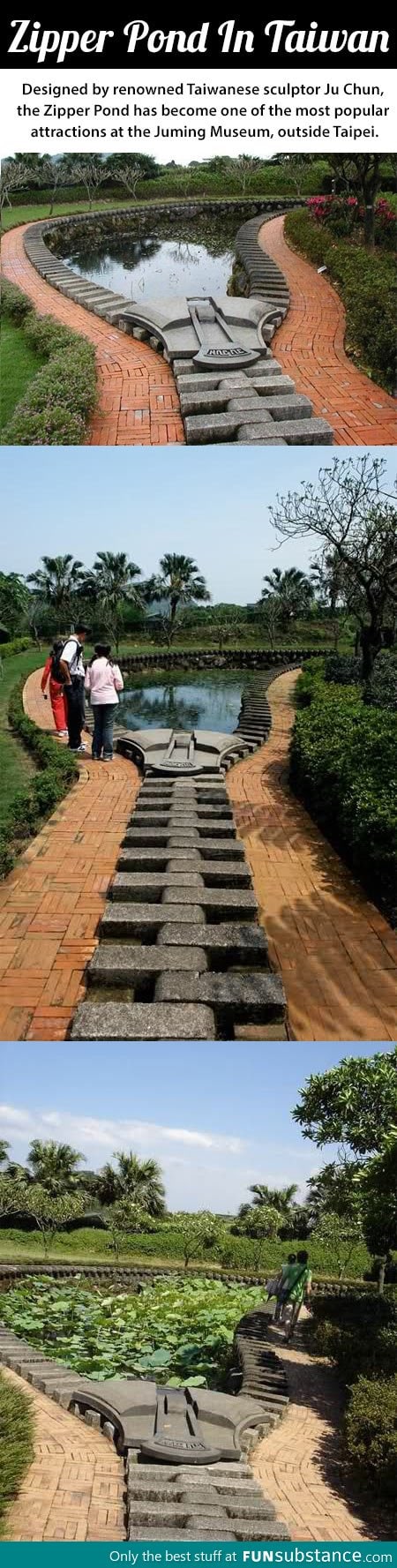 Zipper Pond in Taiwan