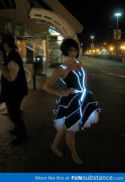 Tron Dress