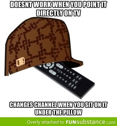 Scumbag remote control