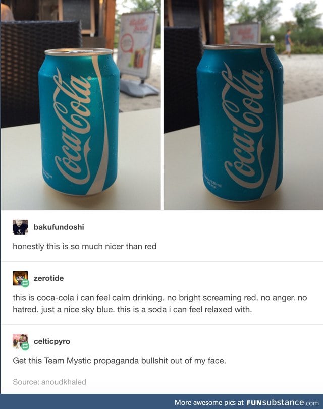Blue coke