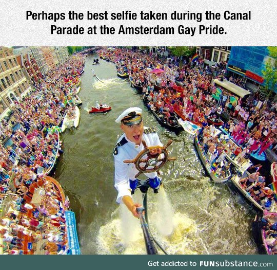 Most epic selfie ever