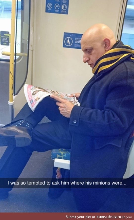 Gru spotted in the wild