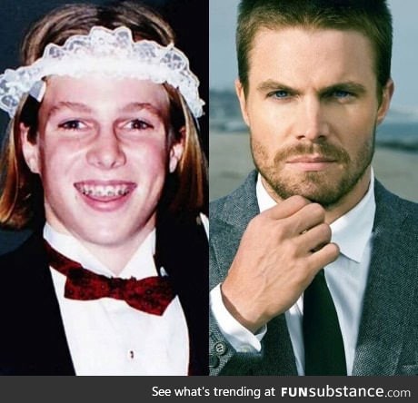 Oh wow puberty hit him like a truck