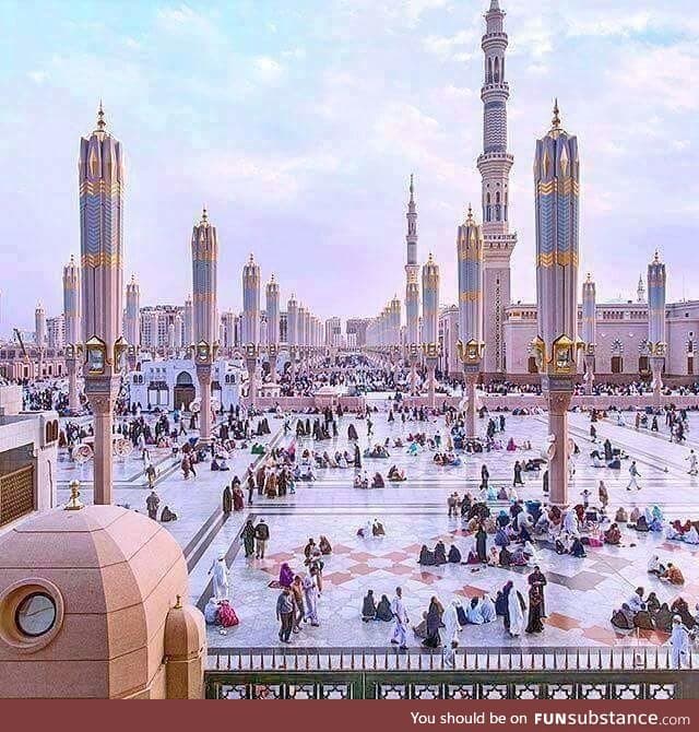 Looks like something out of Star Wars but it's the city of Medina