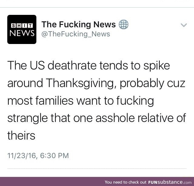 Thanksgiving is the perfect time for murder