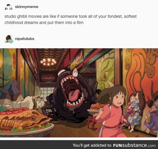 Ah yes, Studio Ghibli