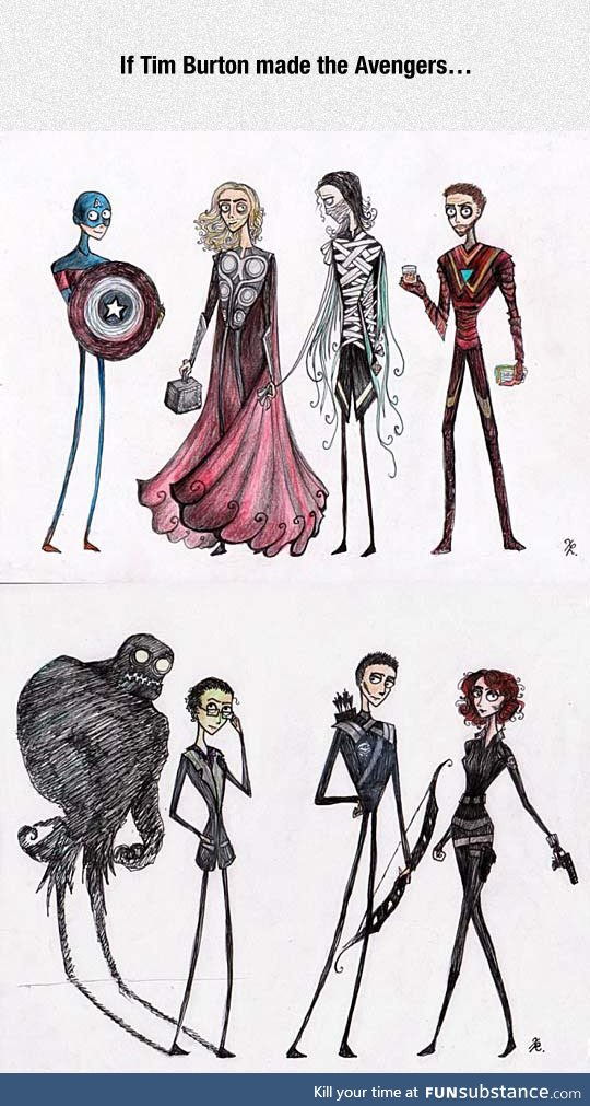 Tim Burton's Avengers