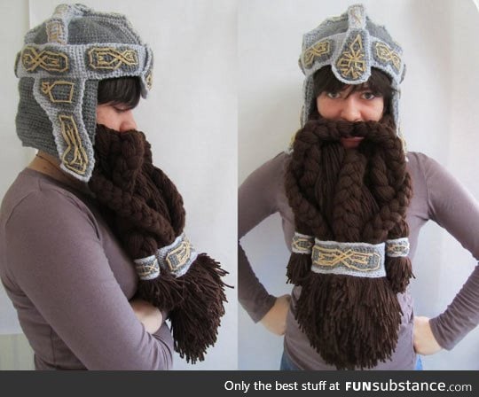 When crafts become legendary: A dwarven helmet