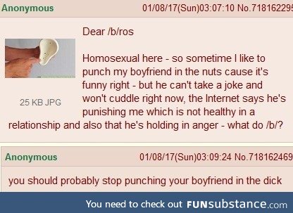Anon has a boyfriend