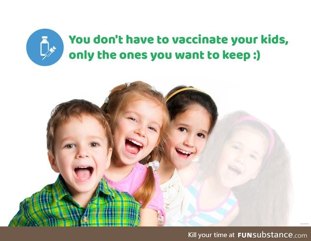 You don't have to vaccinate your kids