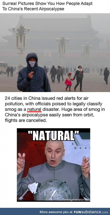 Natural Disaster in China!