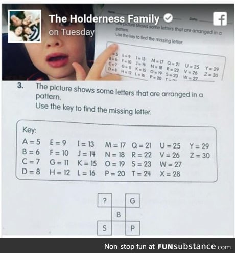 A first grader got this as homework and even the parents couldn't solve it