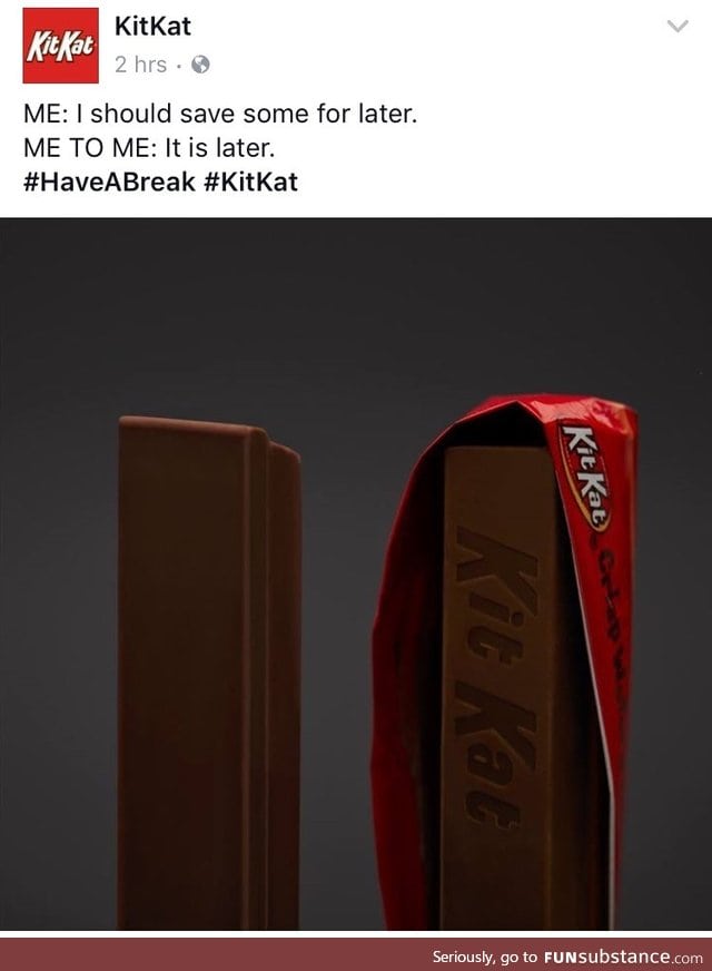 KitKats are awesome yo